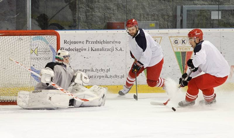 Ice Hockey. Poland national team. Training. 14.04.2025