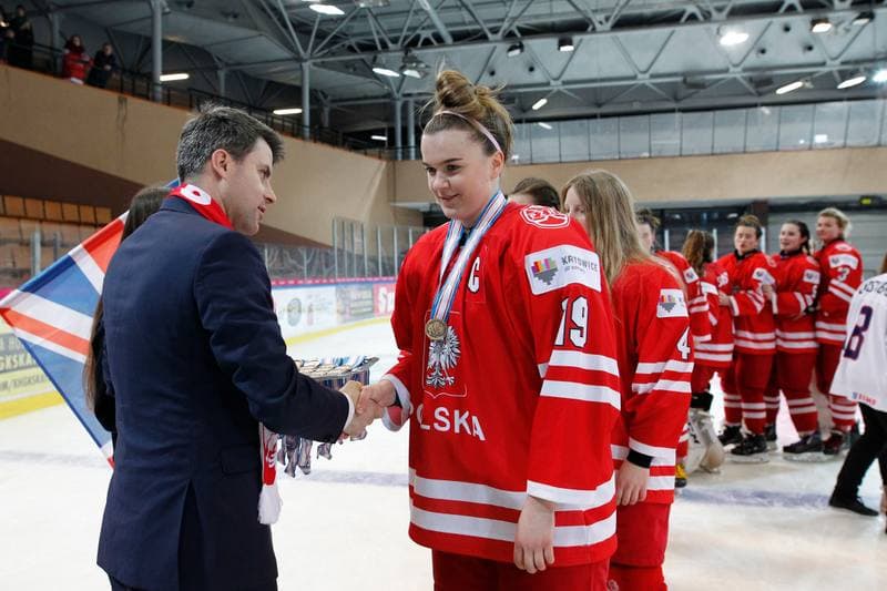 Ice Hockey. Women's U18 World Championship Division 1B. Poland - Great Britain. 12.01.2018