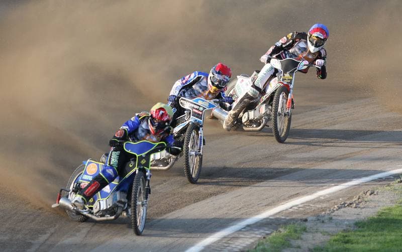 Speedway. VI Miedzynarodowy Turniej Pamieci Lukasza Romanka. Niels Kristian Iversen - Andreas Jonsson - Tomasz Gollob. 05.05.2012