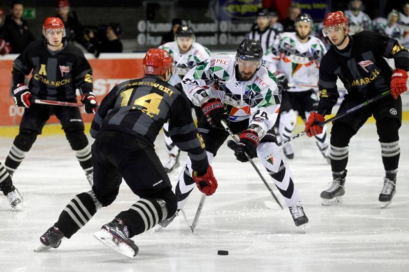 Ice Hockey. Polska Hokej Liga. GKS Tychy - Comarch Cracovia. 21.01.2018