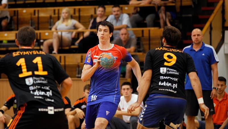 Handball. Sparing. Gornik Zabrze - Zaglebie Lubin. 06.08.2015