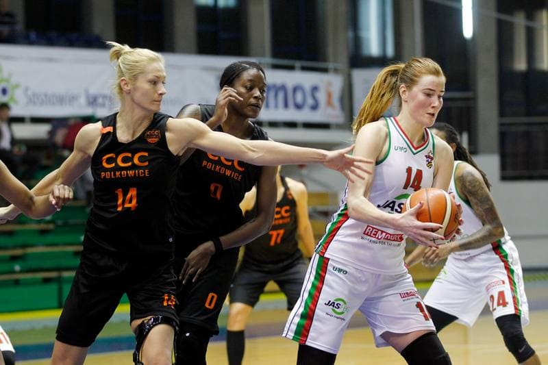 Basketball. EBLK. JAS-FBG Zaglebie Sosnowiec - CCC Polkowice. 27.01.2018