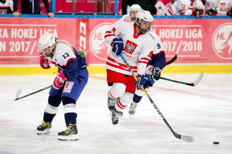 Ice Hockey. Women's National Team. Poland - Slovakia. 12.11.2017