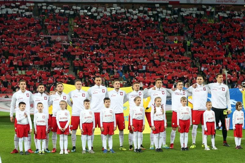 Football. International Friendly. Poland - Mexico. 13.11.2017