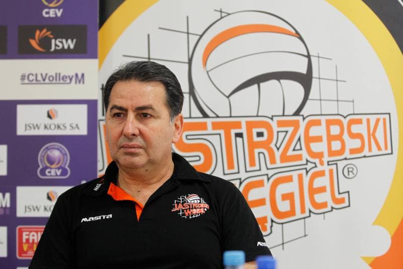 Volleyball. Jastrzebski Wegiel. Press Conference. 29.01.2018