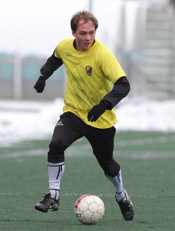 Football. Sparing. Ruch Radzionkow - Polonia Laziska Gorne. 14.01.2012