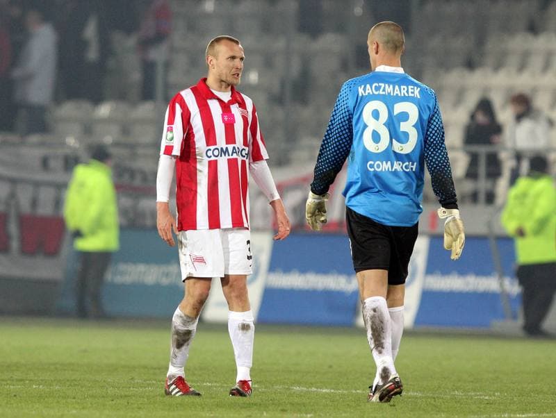 Football. T-Mobile Ekstraklasa. Cracovia Krakow - Lechia Gdansk. 18.02.2012