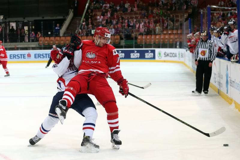 Ice Hockey. World Championship Division 1A. Poland - Korea. 24.04.2016