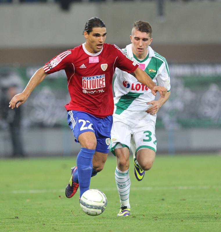 Football. T-Mobile Ekstraklasa. Piast Gliwice - Lechia Gdansk. 01.08.2014