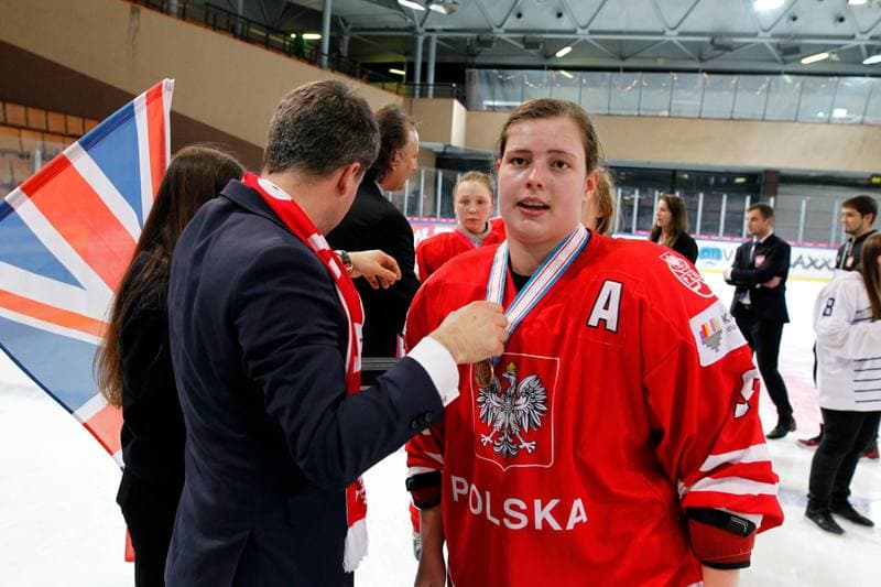 Ice Hockey. Women's U18 World Championship Division 1B. Poland - Great Britain. 12.01.2018