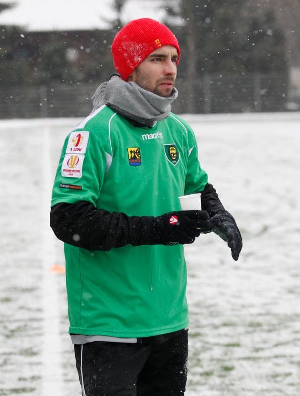 Football. Sparing. GKS Katowice - Gornik Leczna. 25.01.2014