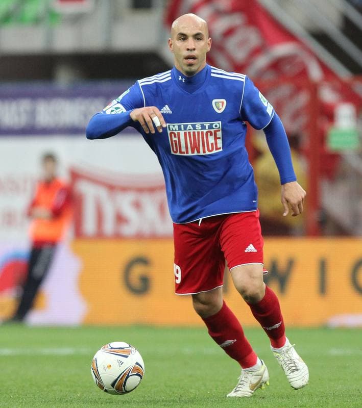 Football. I liga. Piast Gliwice - Olimpia Elblag. 18.04.2012