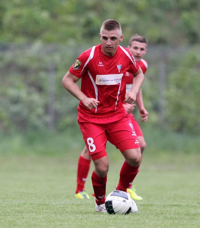 Football. Sparing. Slavia Ruda Slaska - Gornik Zabrze. 12.05.2012