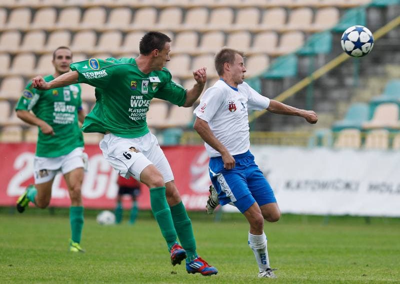 Football. I Liga. Rozwoj Katowice - MKS Kluczbork. 17.10.2015