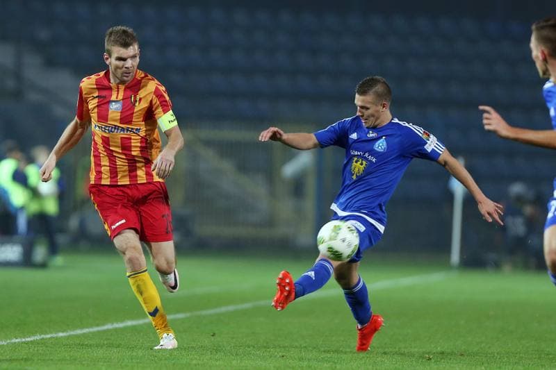 Football. Lotto Ekstraklasa. Ruch Chorzow - Korona Kielce. 24.10.2016