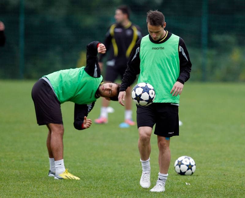 Football. GKS Katowice. Training. 19.01.2015