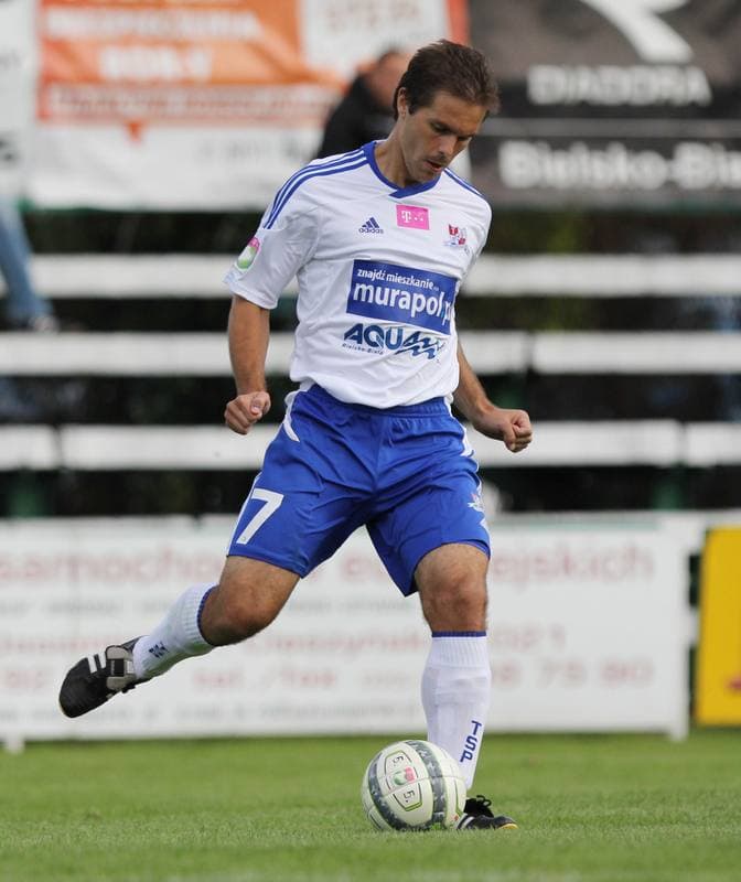 Football. Sparing. Podbeskidzie Bielsko-Biala - Wisla Krakow. 07.09.2012