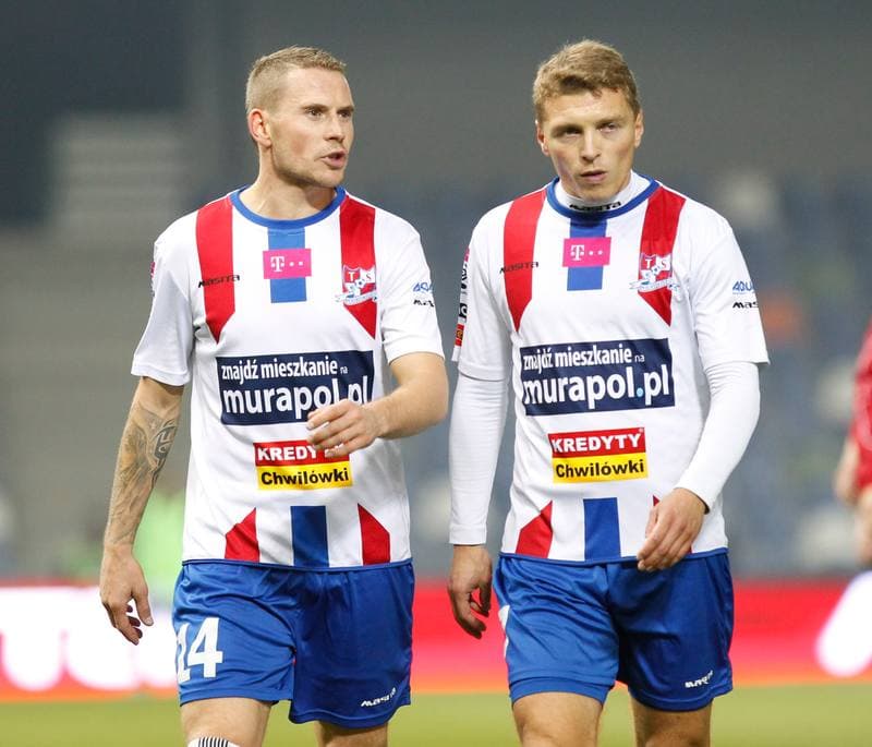 Football. T-Mobile Ekstraklasa. Podbeskidzie Bielsko Biala - Slask Wroclaw. 03.10.2014