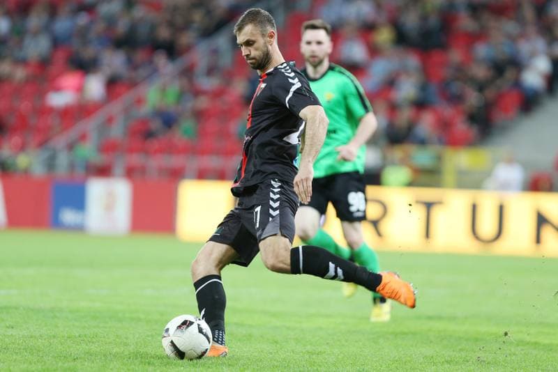 Football. Nice I Liga. GKS Tychy - Gornik Leczna. 20.04.2018