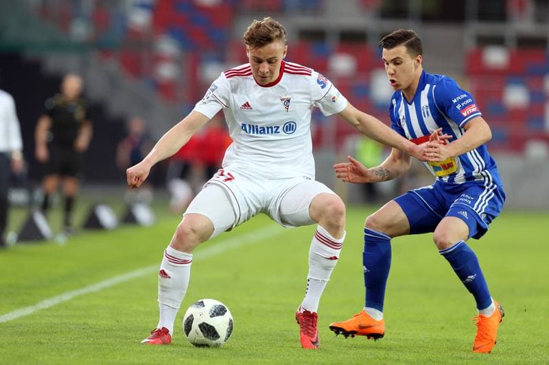 Football. Lotto Ekstraklasa. Gornik Zabrze - Wisla Plock. 21.04.2018