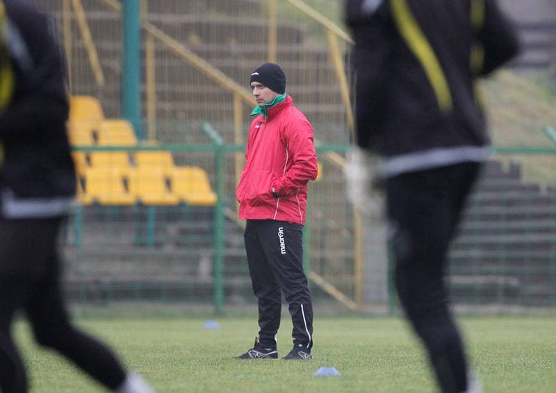 Football. GKS Katowice. Training. 29.06.2015