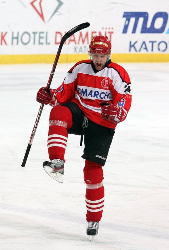 Ice Hockey. Polska Liga Hokeja na Lodzie. HC GKS Katowice - Comarch Cracovia Krakow. 02.10.2012