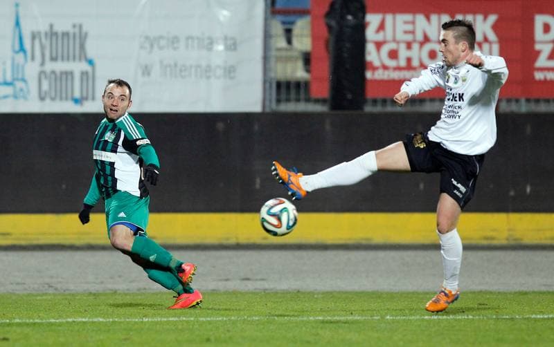 Football. Sparing. Energetyk ROW Rybnik - Rozwoj Katowice. 29.01.2014