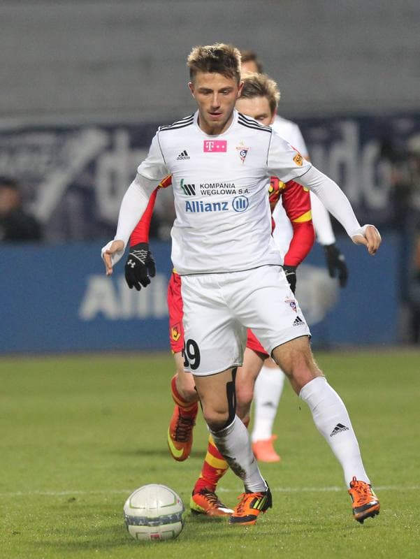 Football. T-Mobile Ekstraklasa. Gornik Zabrze - Jagiellonia Bialystok. 03.03.2013
