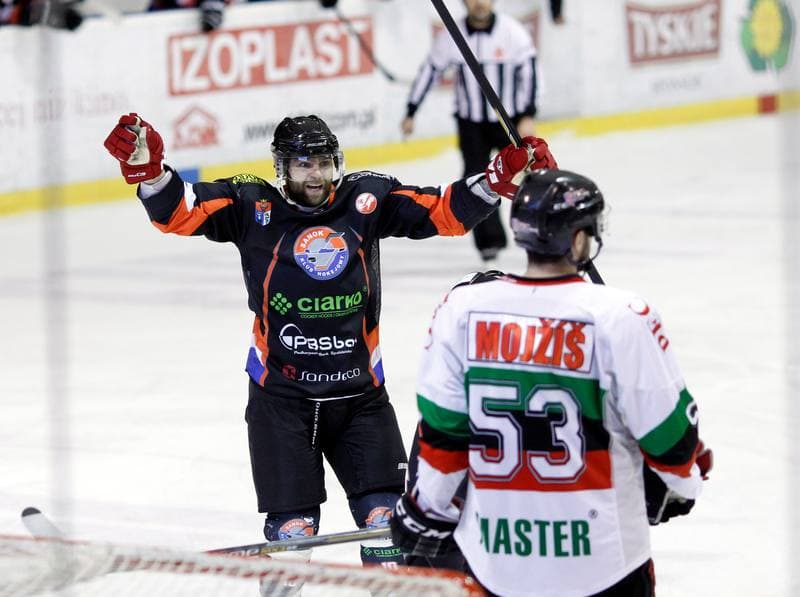 Ice Hockey. Polska Hokej Liga. GKS Tychy - Ciarko KH Sanok. 23.01.2015