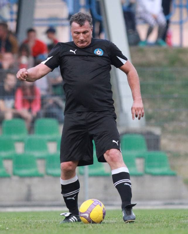 Football. Polish Cup. Naprzod Lipiny - Reprezentacja Slaskich Oldboyow. 22.08.2014