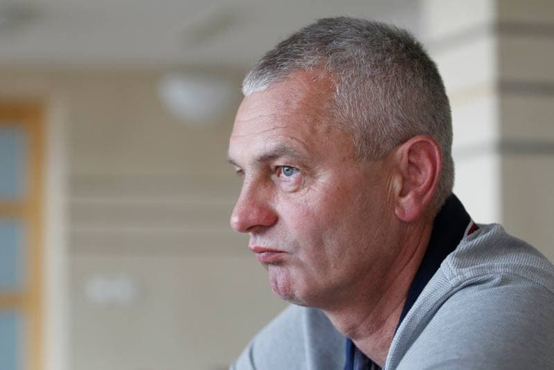 Football. Banik Ostrava. Press Conference. 16.05.2018