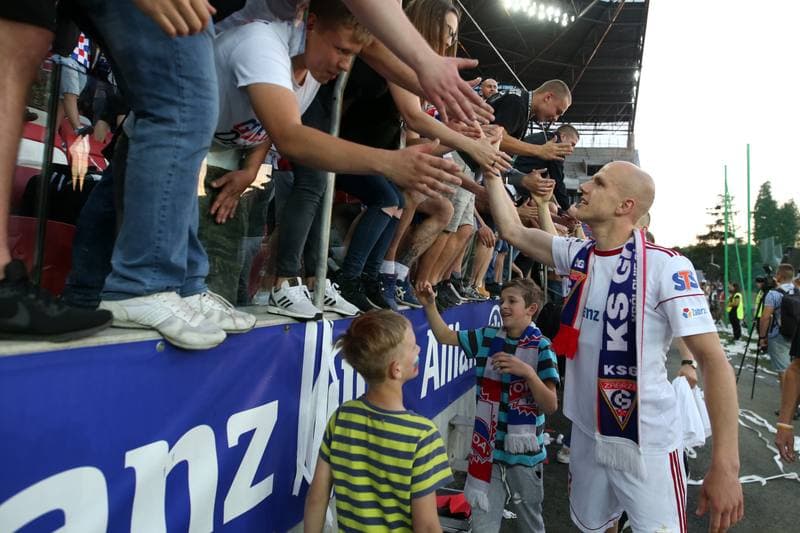 Football. Lotto Ekstraklasa. Gornik Zabrze - Wisla Krakow. 20.05.2018