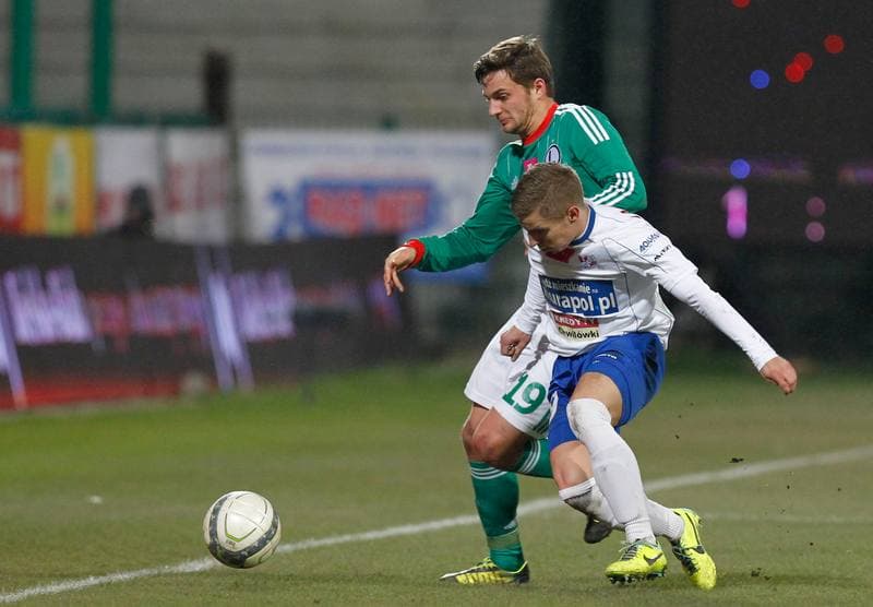 Football. Polish Cup. Podbeskidzie Bielsko Biala - Legia Warsaw. 01.04.2015