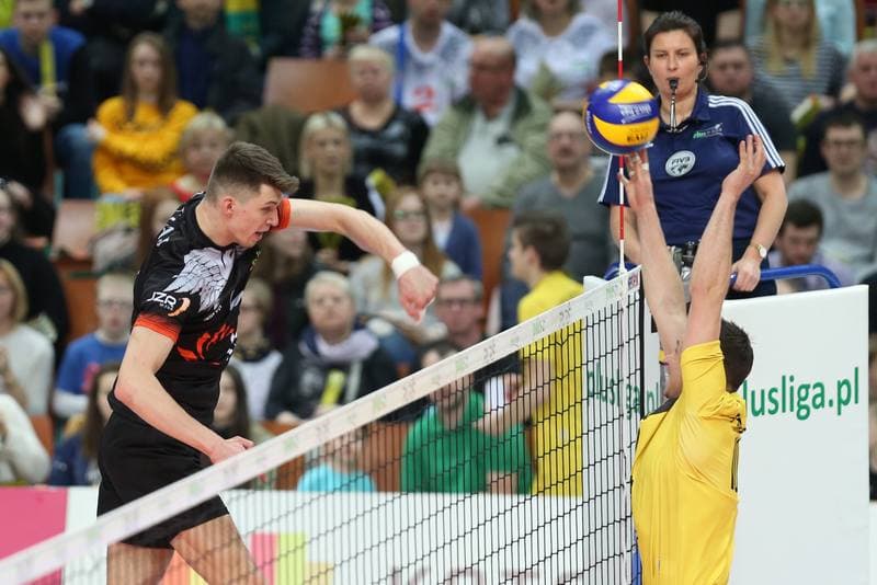 Volleyball. PlusLiga. GKS Katowice - Jastrzebski Wegiel. 25.03.2018