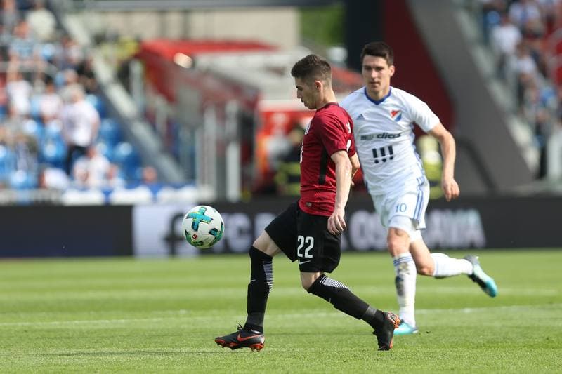 Football. HET Liga. Banik Ostrava - AC Sparta Prague. 28.04.2018