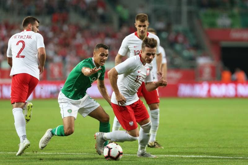 Football. International Friendly. Poland - Republic of Ireland. 11.09.2018