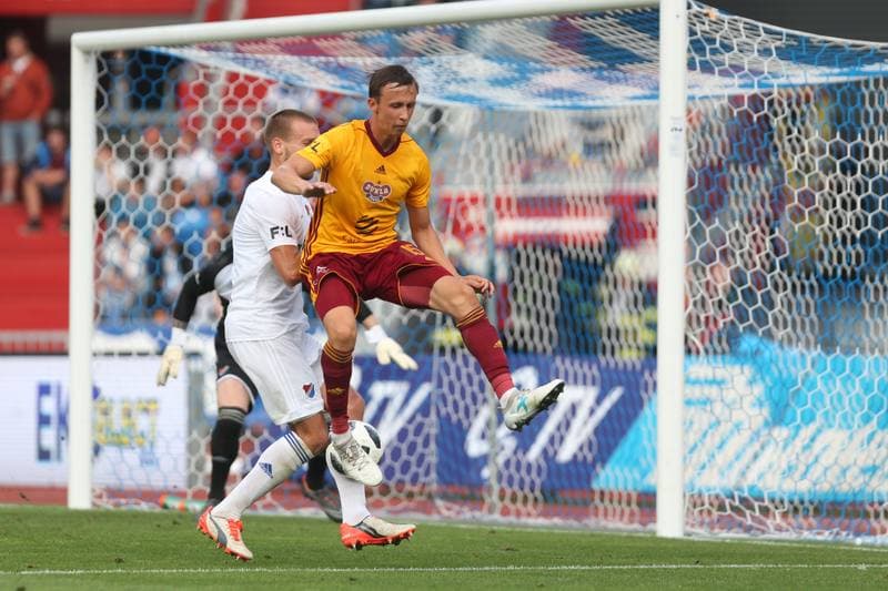 Football. Fortuna:Liga. Banik Ostrava - Dukla Praha. 25.08.2018