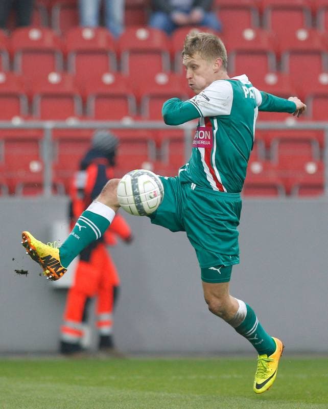 Football. T-Mobile Ekstraklasa. Cracovia Krakow - Slask Wroclaw. 02.03.2014