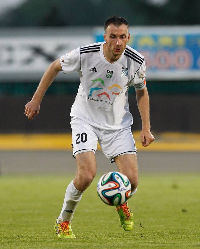 Football. I Liga. Energetyk ROW Rybnik - GKS Belchatow. 09.05.2014