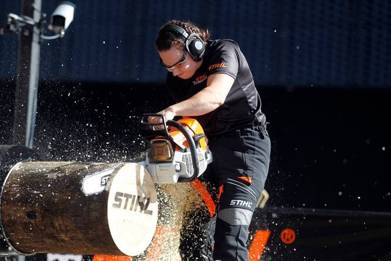 Lumberjack Championships. Stihl Timbersports. 06.10.2018