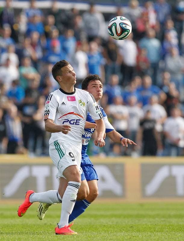 Football. T-Mobile Ekstraklasa. Ruch Chorzow - GKS Belchatow. 21.09.2014