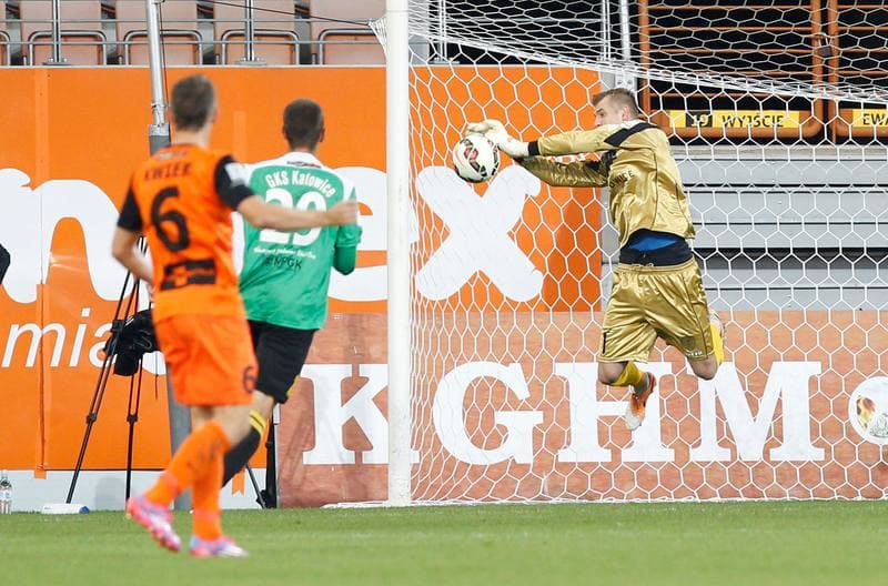 Football. I Liga. Zaglebie Lubin - GKS Katowice. 28.09.2014