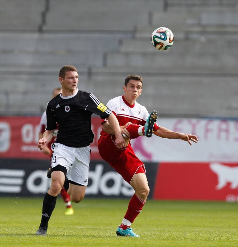 Football. Friendly Match. Gornik Zabrze - MFK Ruzomberok. 10.10.2014