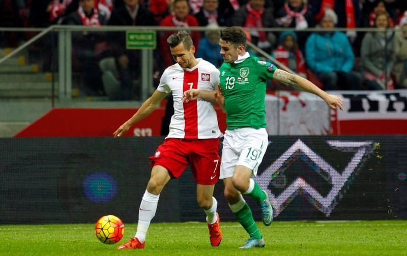 Football. UEFA Euro Qualifiers. Poland - Ireland. 11.10.2015