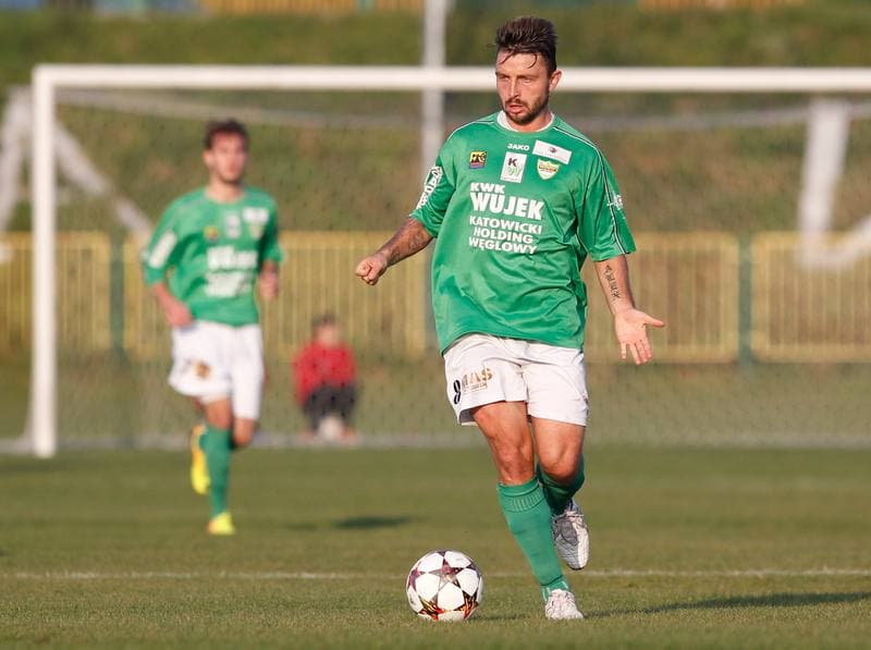 Football. II Liga Opolsko Slaska. Rozwoj Katowice - Nadwislana Gora. 15.11.2014