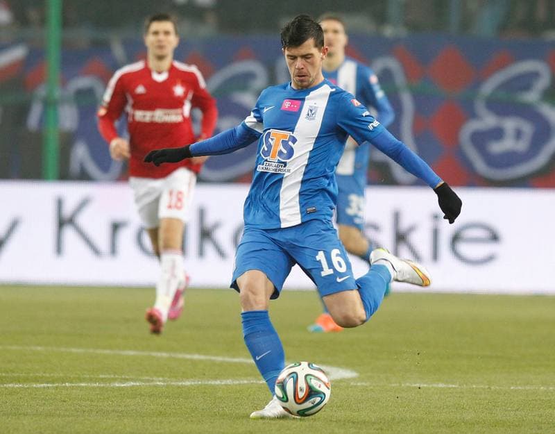 Football. T-Mobile Ekstraklasa. Wisla Krakow - Lech Poznan. 07.12.2014
