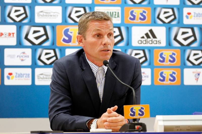 Football. Lotto Ekstraklasa. Gornik Zabrze - Lech Poznan. 05.10.2018