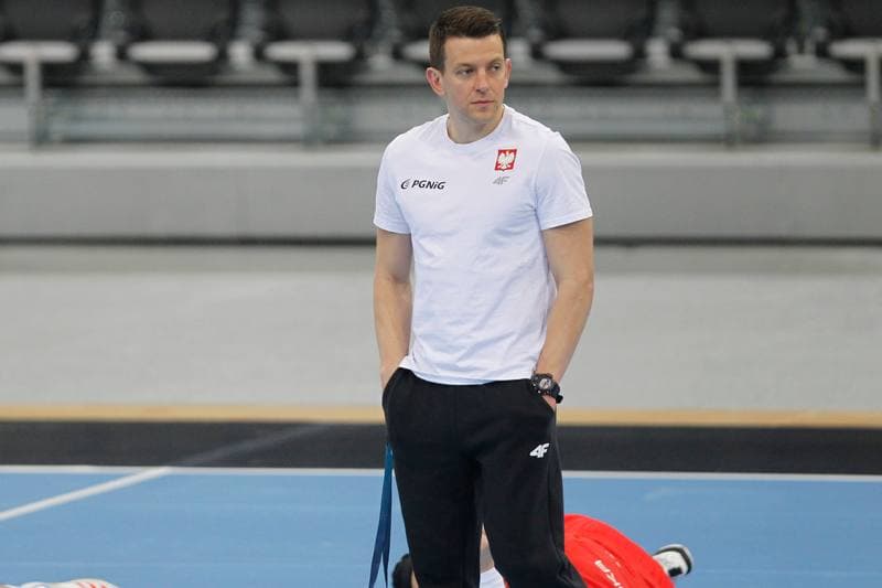 Handball. Poland national team. Training. 09.04.2019