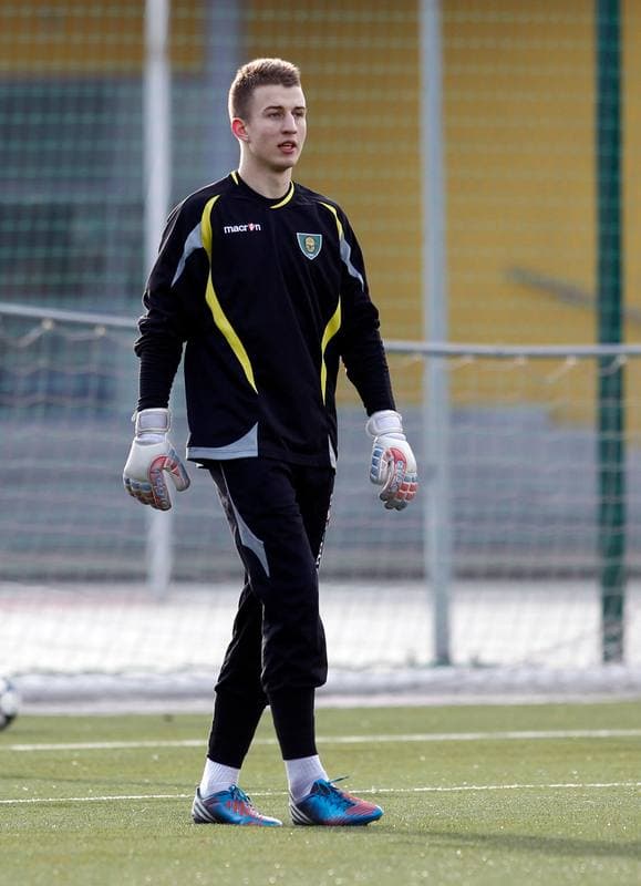 Football. GKS Katowice. Training. 19.01.2015