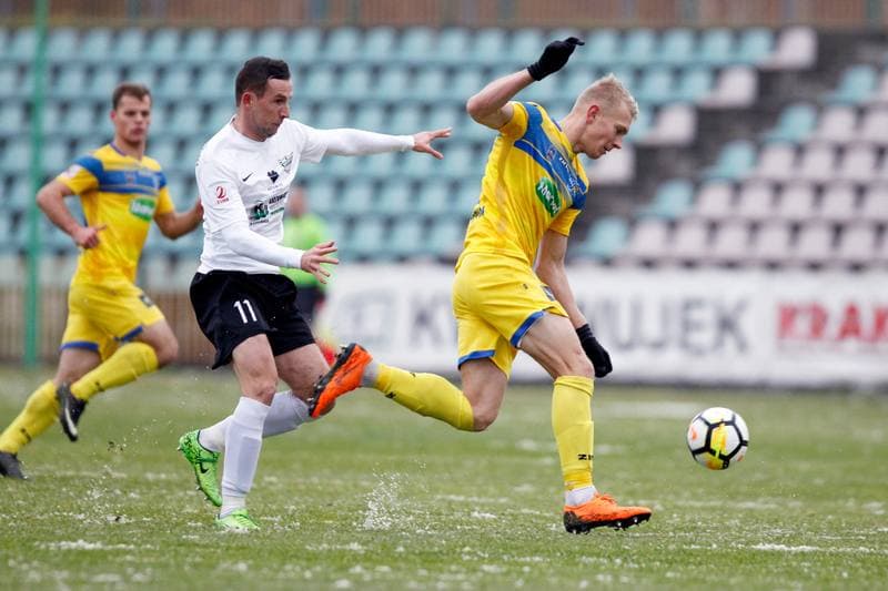 Football. II Liga. Rozwoj Katowice - Elana Torun. 21.11.2018